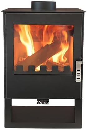 Verso 3 Kaminofen 5 kW EEK A+ BImSchV Stufe 2 EcoDesign 2022 Schwarz